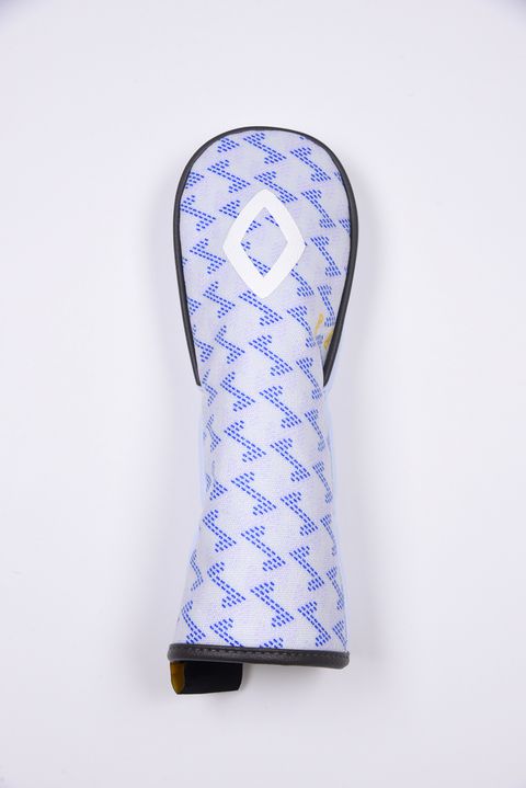 【26SS】 PASSER (パッセルUt) / ブランドオリジナルテキスタイル ユーティリティヘッドカバー (アクア)*