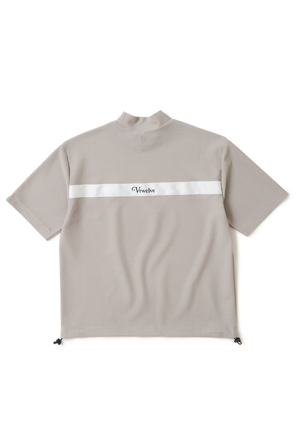 【26SS】 AIRY AWA MOCK / ワッフル生地 バックライン モックネックTシャツ (ベージュ)