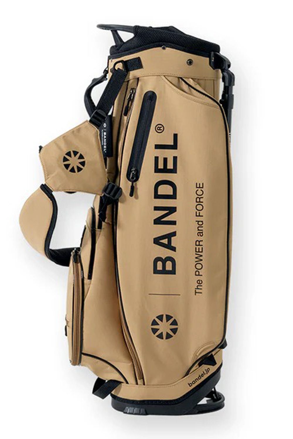 【銀行振込・代金引換不可】【返品・交換不可】  BANDEL × elitegrips D-Type 9.5inch CADDY BAG / エリートグリップ コラボレーション キャディバッグ (ベージュ)