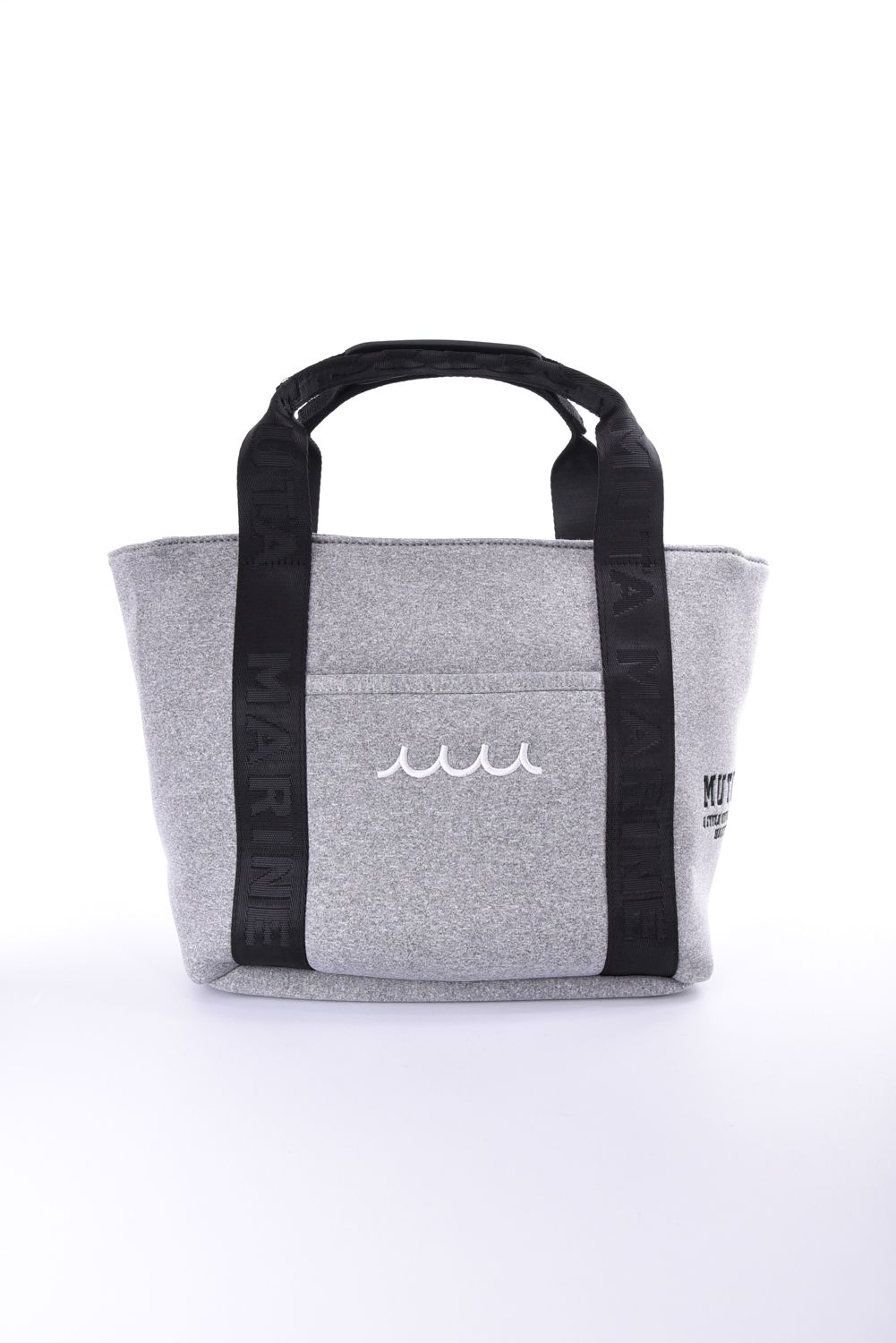 【26AW】 NEOPRENE TOTE BAG / ネオプレーン ウェーブロゴ トートバッグ (グレー)
