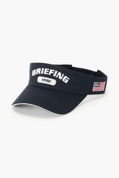 【26AW】 MEN’S COLLEGE LOGO VISOR / カレッジロゴ刺繍 サンバイザー (ネイビー)