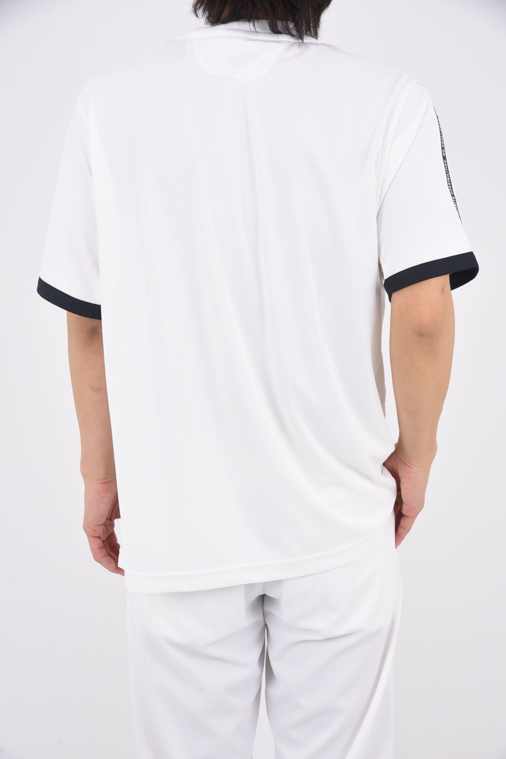 【26SS】 SLEEVE LINE MOCK TEE / モックネックTシャツ (オフホワイト)