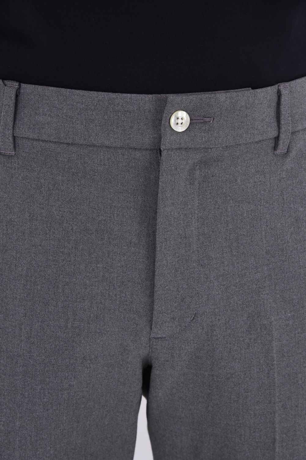 MENS SOFT THERMO LONG PANTS / 裏微起毛 ソフトサーモ ロングパンツ (ヘザーグレー)