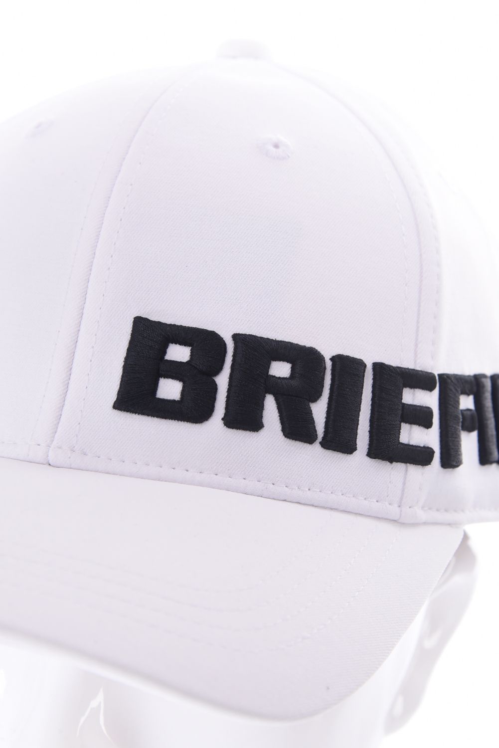 【26SS】 MEN’S ROUND LOGO CAP / アシンメトリー ラウンドロゴ キャップ (ホワイト)