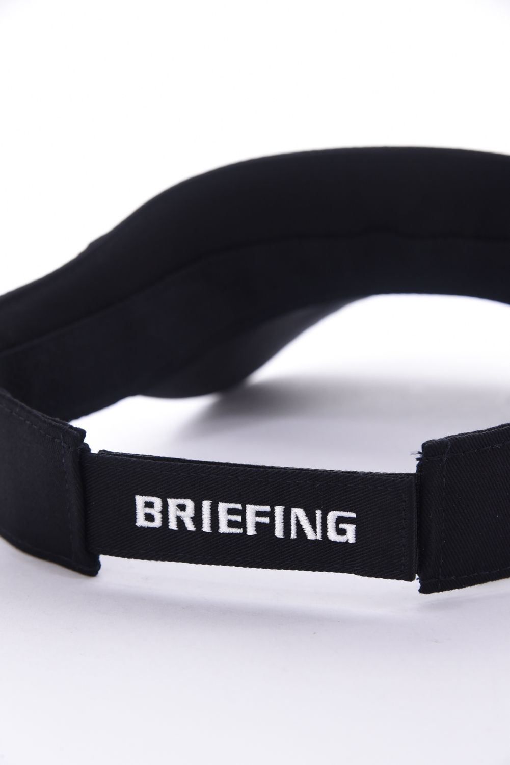 【26SS】 MEN’S BASIC VISOR / ベーシック ブランドロゴ サンバイザー (ブラック)