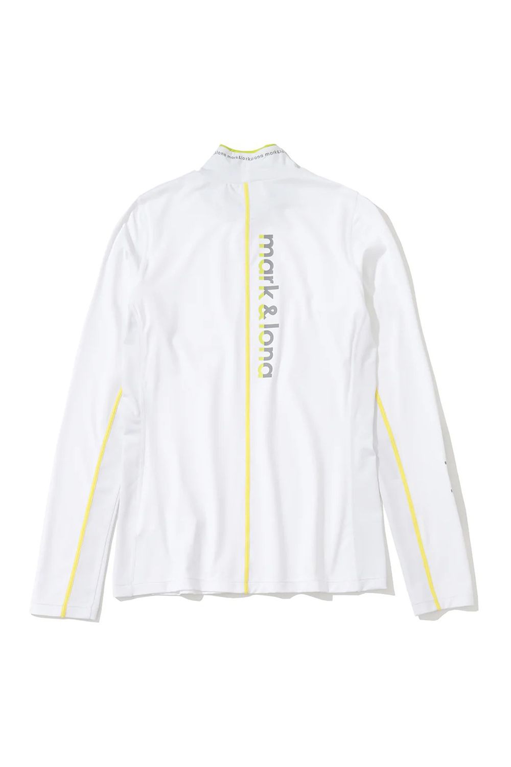 【26SS】【レディース】 HEC DUAL COLLAR PERFORMANCE MOCK / ジャージーロメリーナ バイカラー ロングスリーブ インナーモックネックTシャツ (ホワイト)