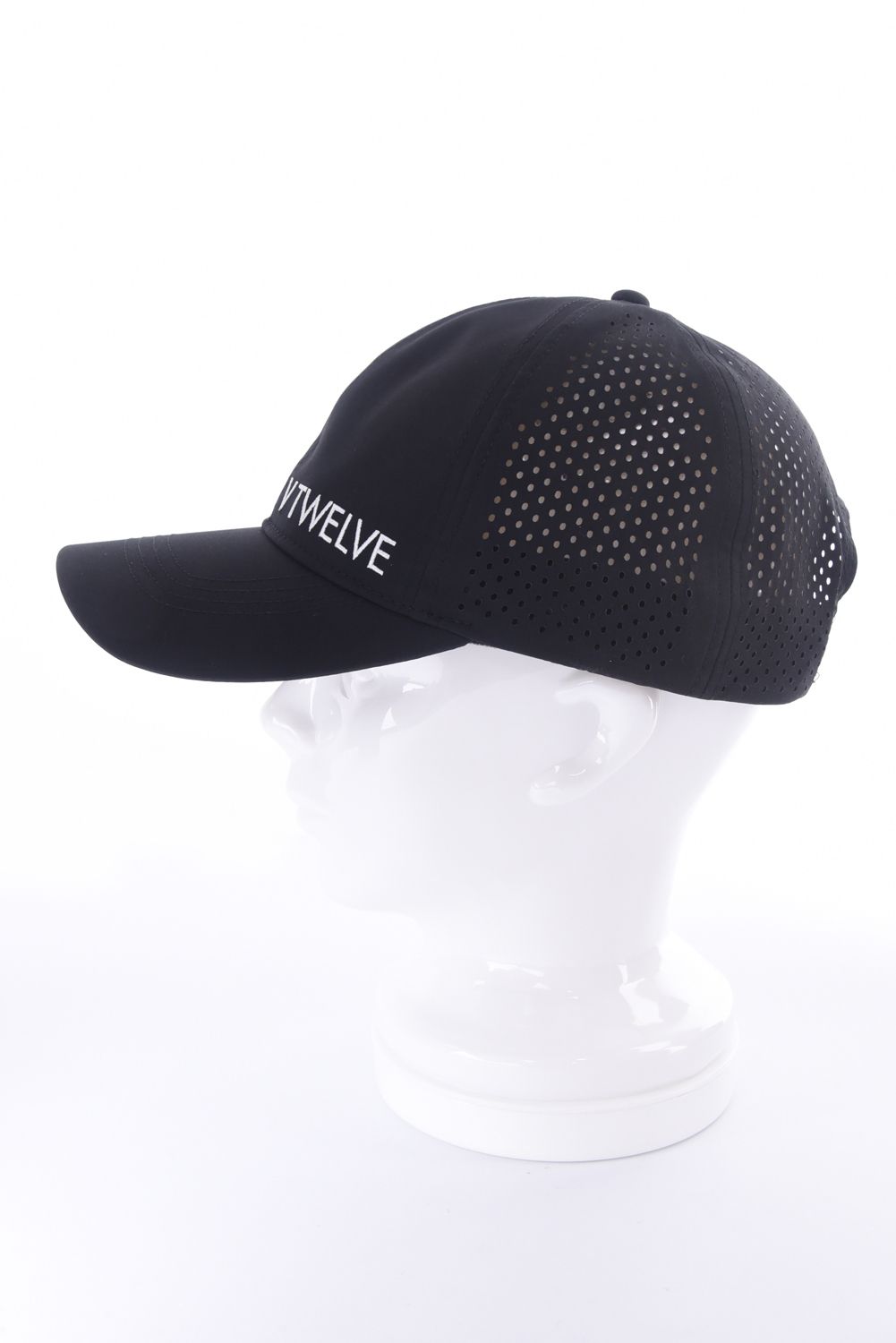 【26SS】 PUNCHED CAP / ベーシック パンチングメッシュキャップ (ブラック)