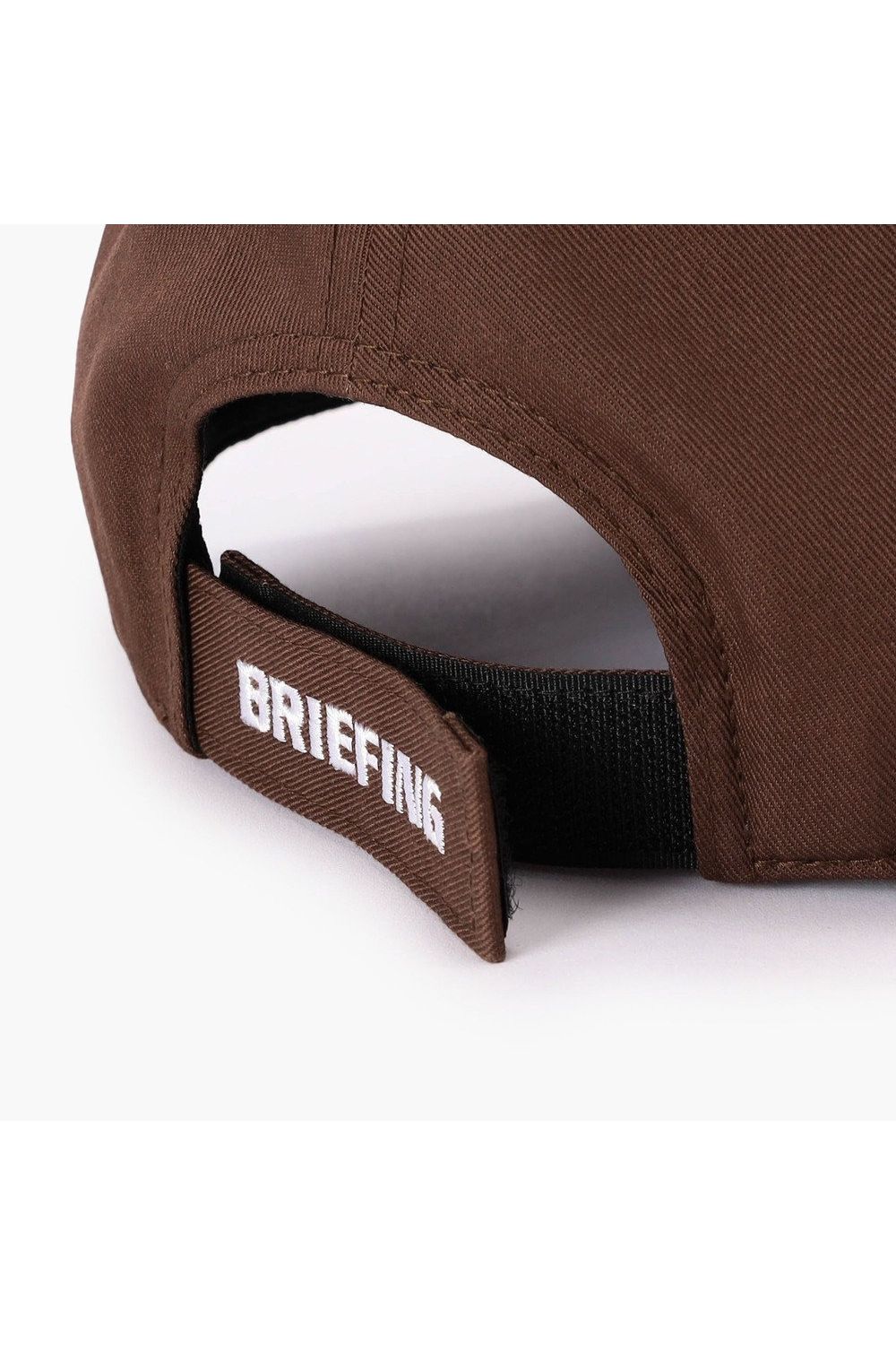 【26AW】 MEN’S 2-TONE INITIAL CAP / バイカラー ブランドイニシャル刺繍 キャップ (ブラウン)