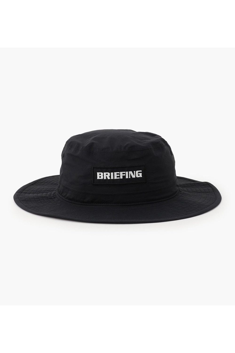 【26SS】 MEN’S WATERPROOF WIDE HAT / ストレッチリップストップ 撥水ワイドハット (ブラック)