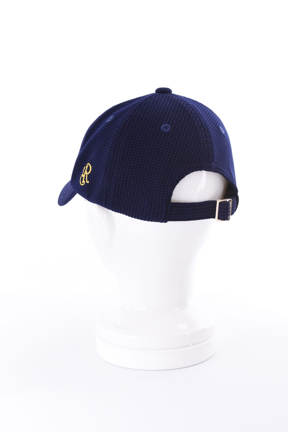 【26SS】 SILICON TAG WAFFLE CAP / シリコンタグ ワッフル キャップ (ネイビー)*