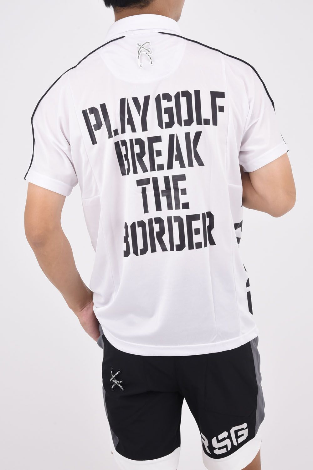MULTI LOGO S/S POLO / マルチロゴ ショートスリーブ ポロシャツ (ホワイト)