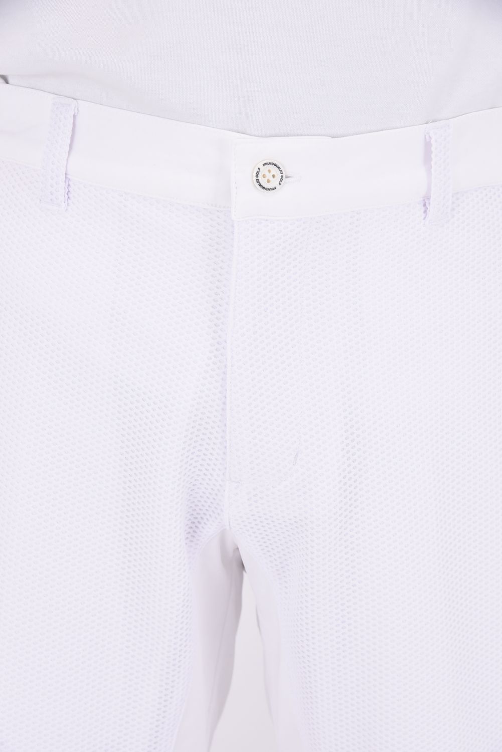 【25SS】 113 GOLF MESH SHORTS / ROICA素材メッシュ ショートパンツ (ホワイト)