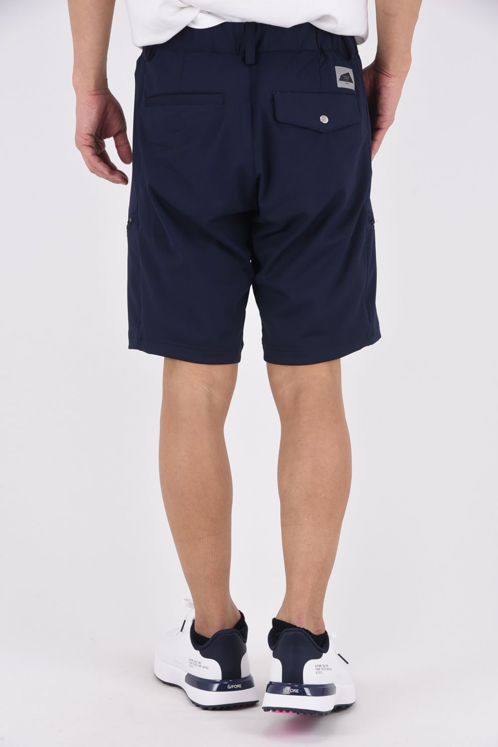 【26SS】 Alohea Trubeaute Tech Shorts / トリコットメッシュ ZIPポケット ショートパンツ (ネイビー)