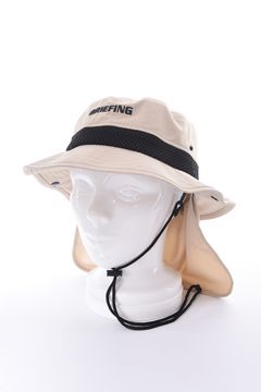 【26SS】 MEN'S COOLCORE SUNGUARD MESH HAT / サンガード付き メッシュバケットハット (ベージュ)