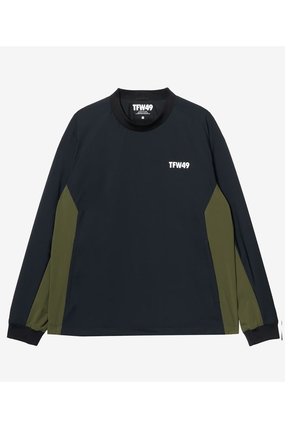 【26AW】 SHELL PULLOVER TRAIN / ナイロン クルーネック プルオーバー  (ブラック)