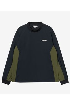 【26AW】 SHELL PULLOVER TRAIN / ナイロン クルーネック プルオーバー  (ブラック)