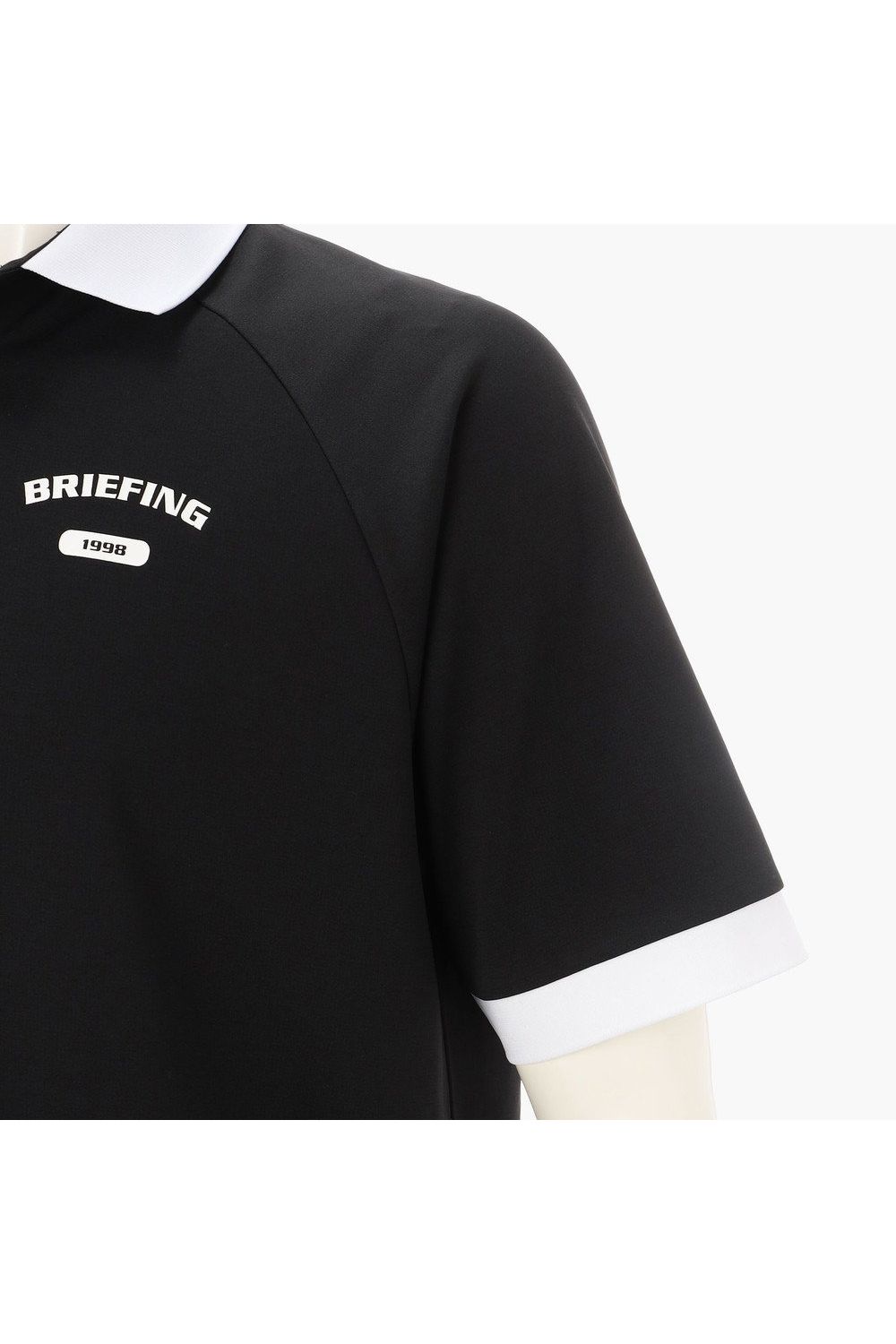 【26SS】 MEN’S COLLEGE LOGO POLO RF / カレッジロゴ リラックスフィット ポロシャツ (ブラック)