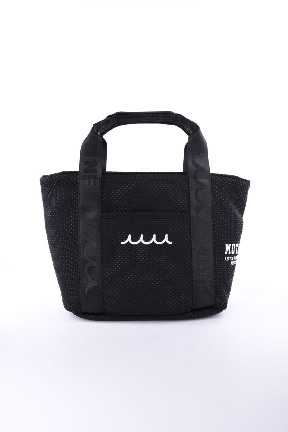 【26AW】 NEOPRENE TOTE BAG (8 LOGO) / ネオプレーン 8ロゴ トートバッグ (ブラック)
