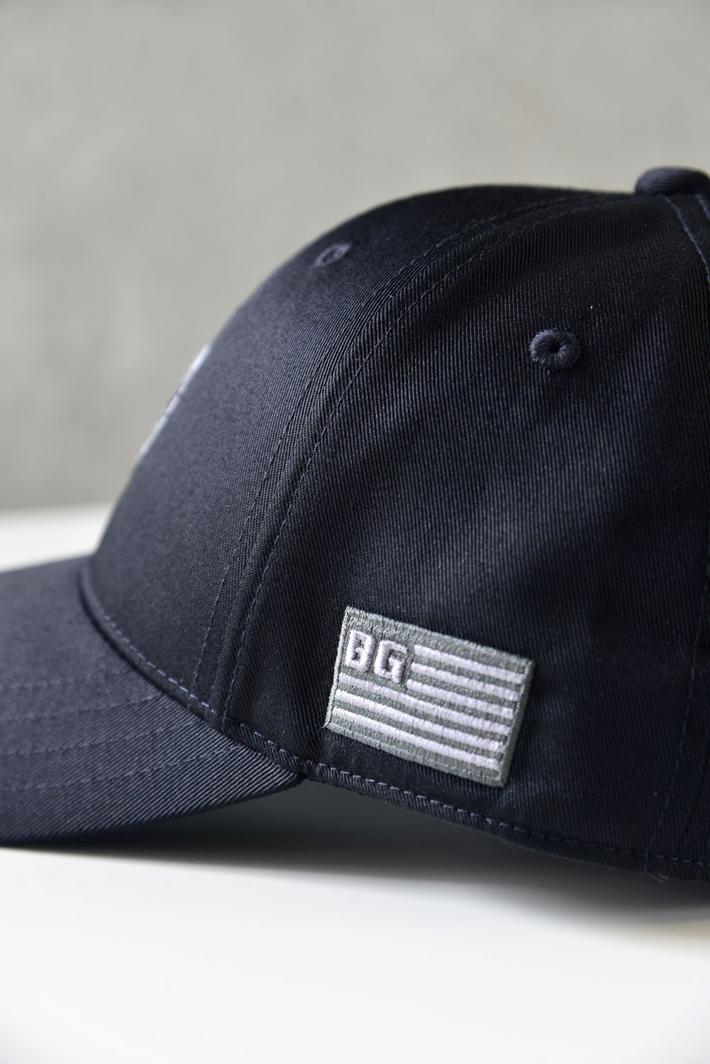 【GOSSIP GOLF別注】 B-MARK CIRCLE LOGO CAP / サークルロゴ シルバー刺繍 キャップ (ブラック)