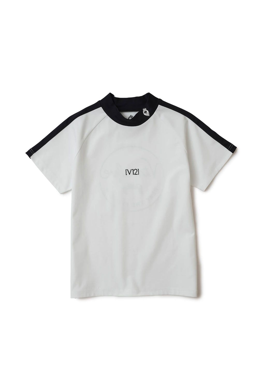 【25SS】【レディース】 RG MOCK / バックロゴ モックネックTシャツ (ホワイト)