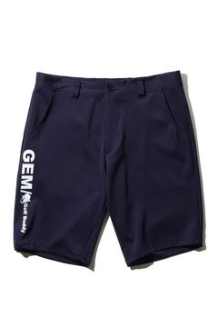【26SS】 NEOPRENE DOUBLE PANTS / ネオプレーン サイドロゴ ショートパンツ (ネイビー)