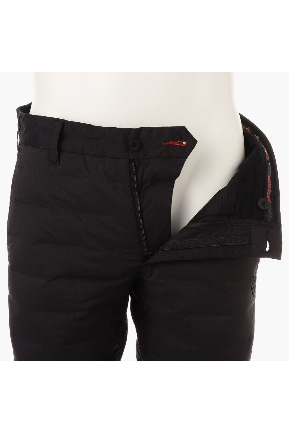 【25AW】 MEN'S HYBRID DOWN PANTS / ストレッチタフタ ダイヤモンドロゴ ハイブリッドダウンパンツ (ブラック)