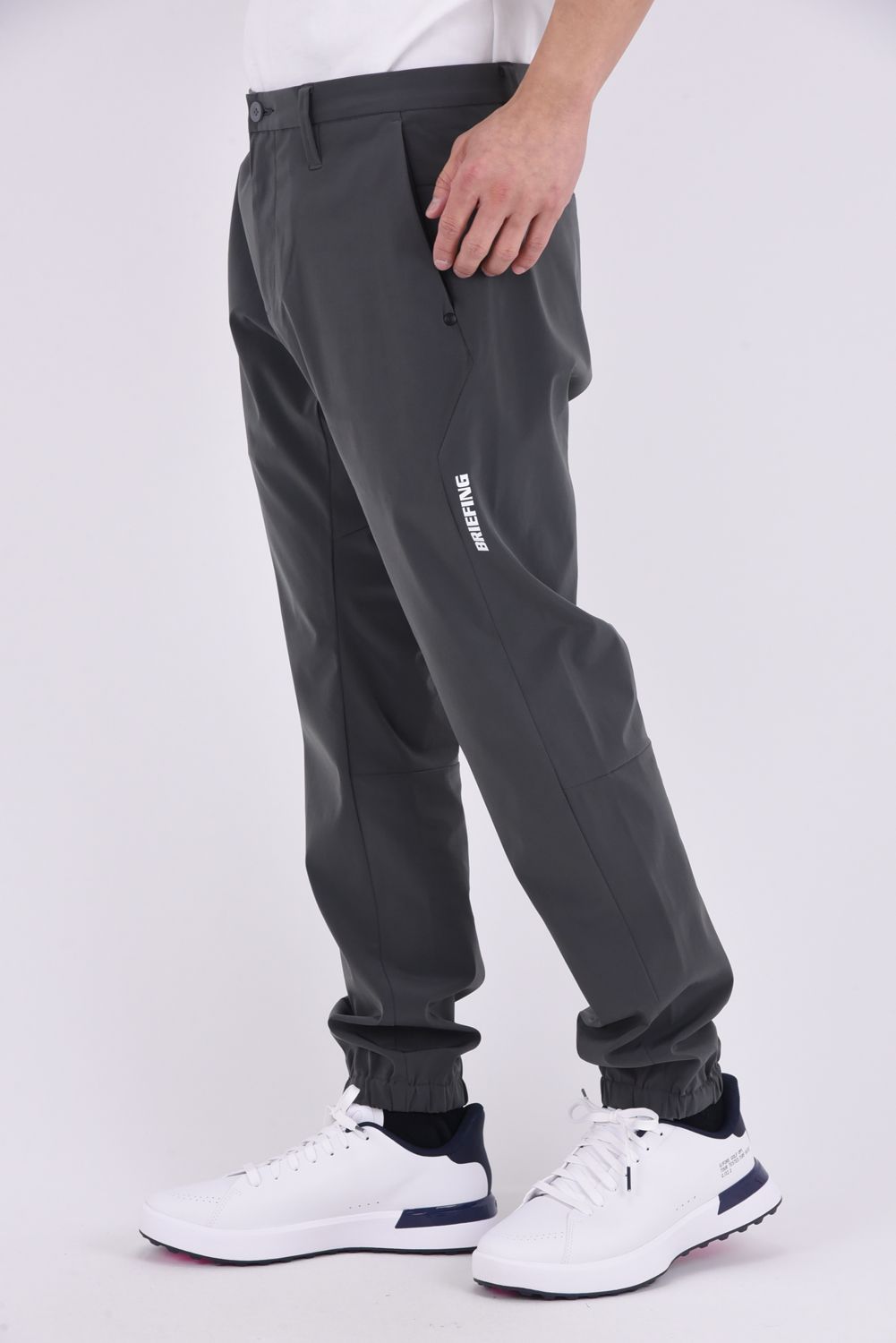 【26SS】 MEN'S WR NYLON JOGGER PANTS / 超撥水糸 ストレッチナイロン ジョガーパンツ (チャコール)