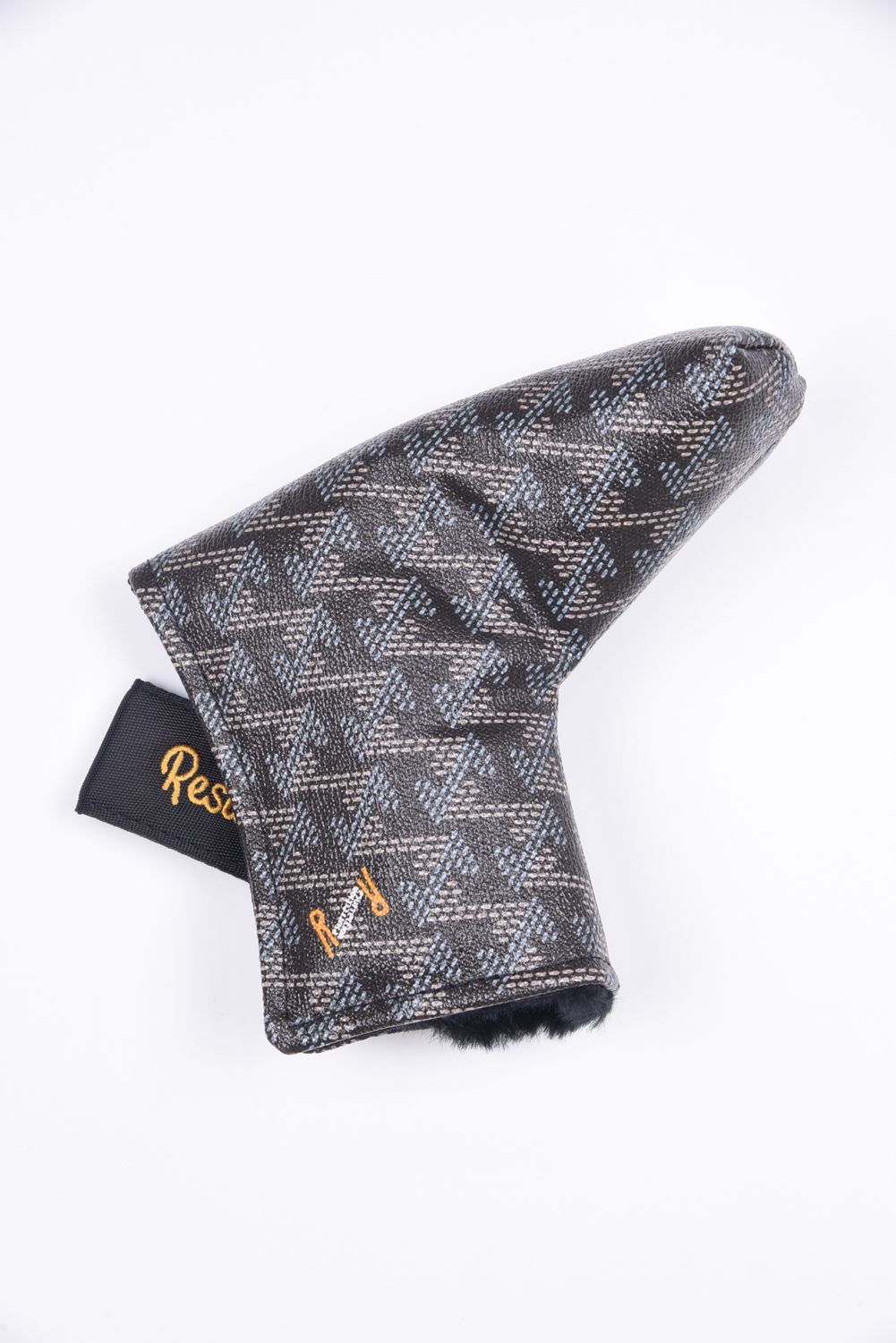 【10周年記念カラー】 Putter Cover (PING) No.2 / ブランドオリジナルテキスタイル パターカバー ピンタイプ (クラシックブラック)*