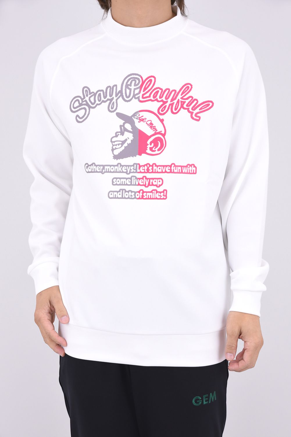 GREEN EDGE MONKEYS - 【26AW】 JERSEY MOCK NECK / ダンボールニット