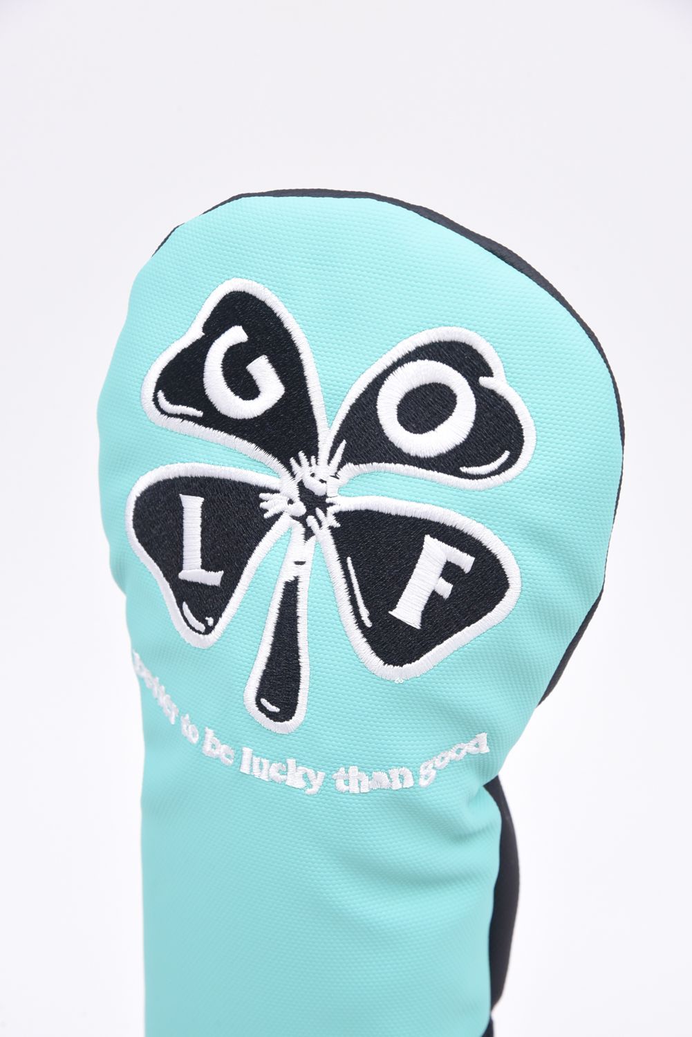 LUCKY THAN GOOD FAIRWAY HEAD COVER / フェアウェイウッドカバー (アクア)