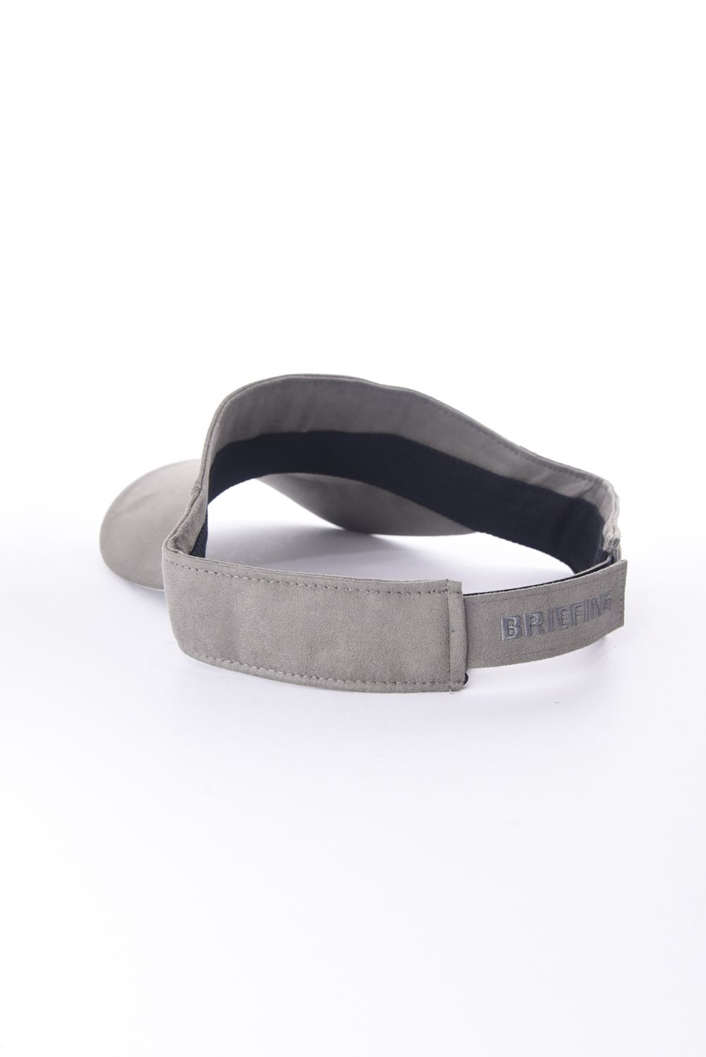 SUEDE VISOR / スウェード生地 サンバイザー (グレー)