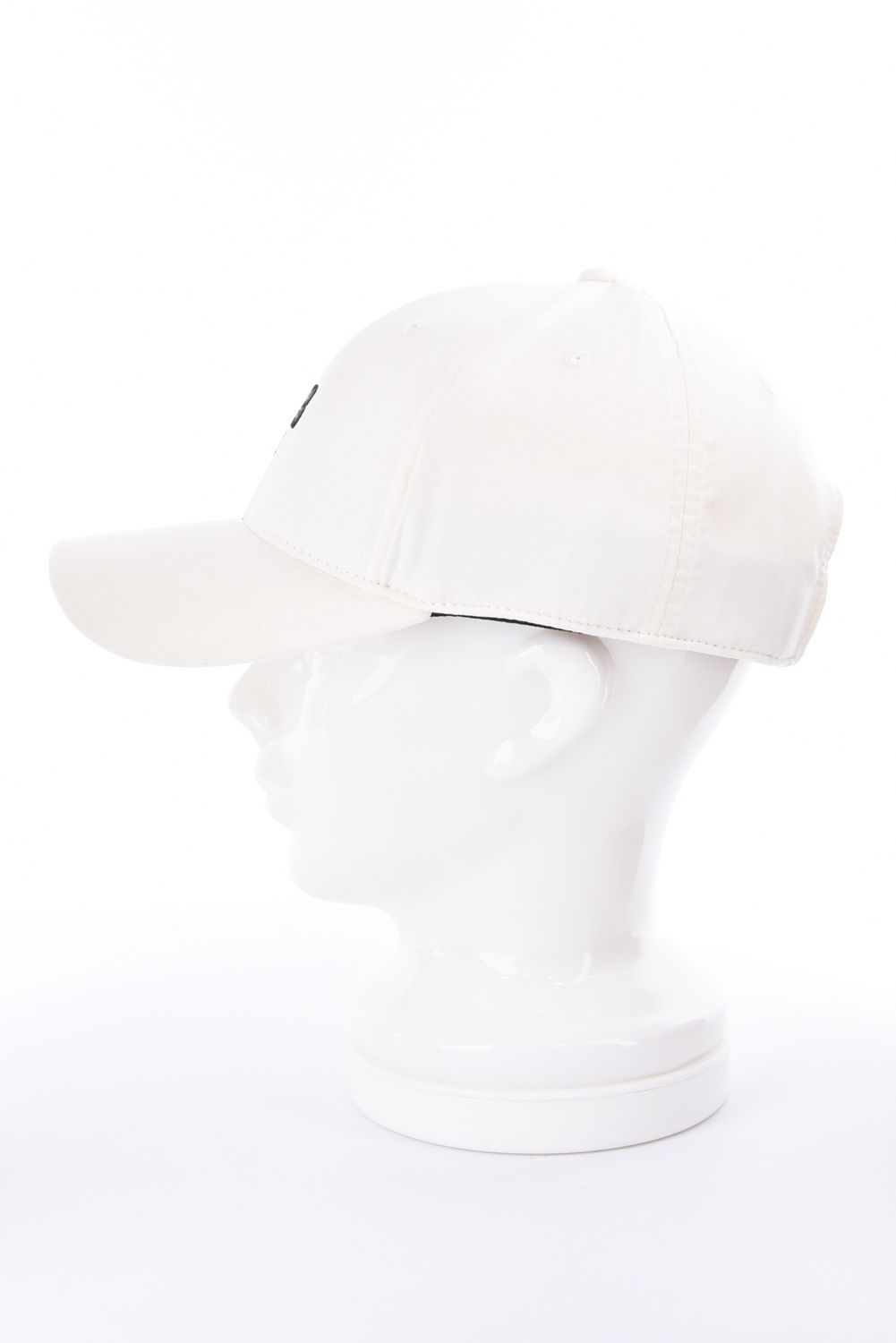 【26AW】 MEN’S SUEDE SMALL BG LOGO CAP / スウェード素材 スモールBGロゴ キャップ (ホワイト)