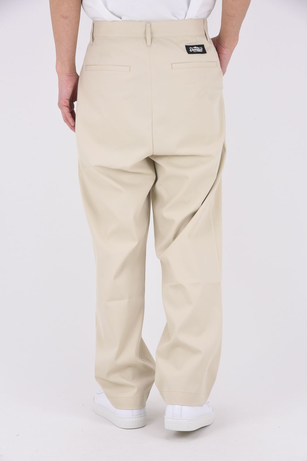 【26SS】 DVG WIDE PANTS / ワイド ロングパンツ (マッシュルーム)