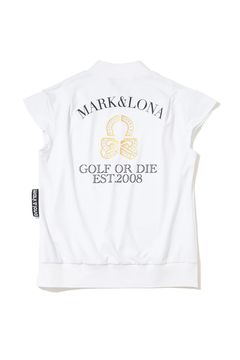 【26SS】【レディース】 GEMMA CRYSTAL MOCK / スワロフスキー キャップスリーブ モックネックTシャツ (ホワイト)