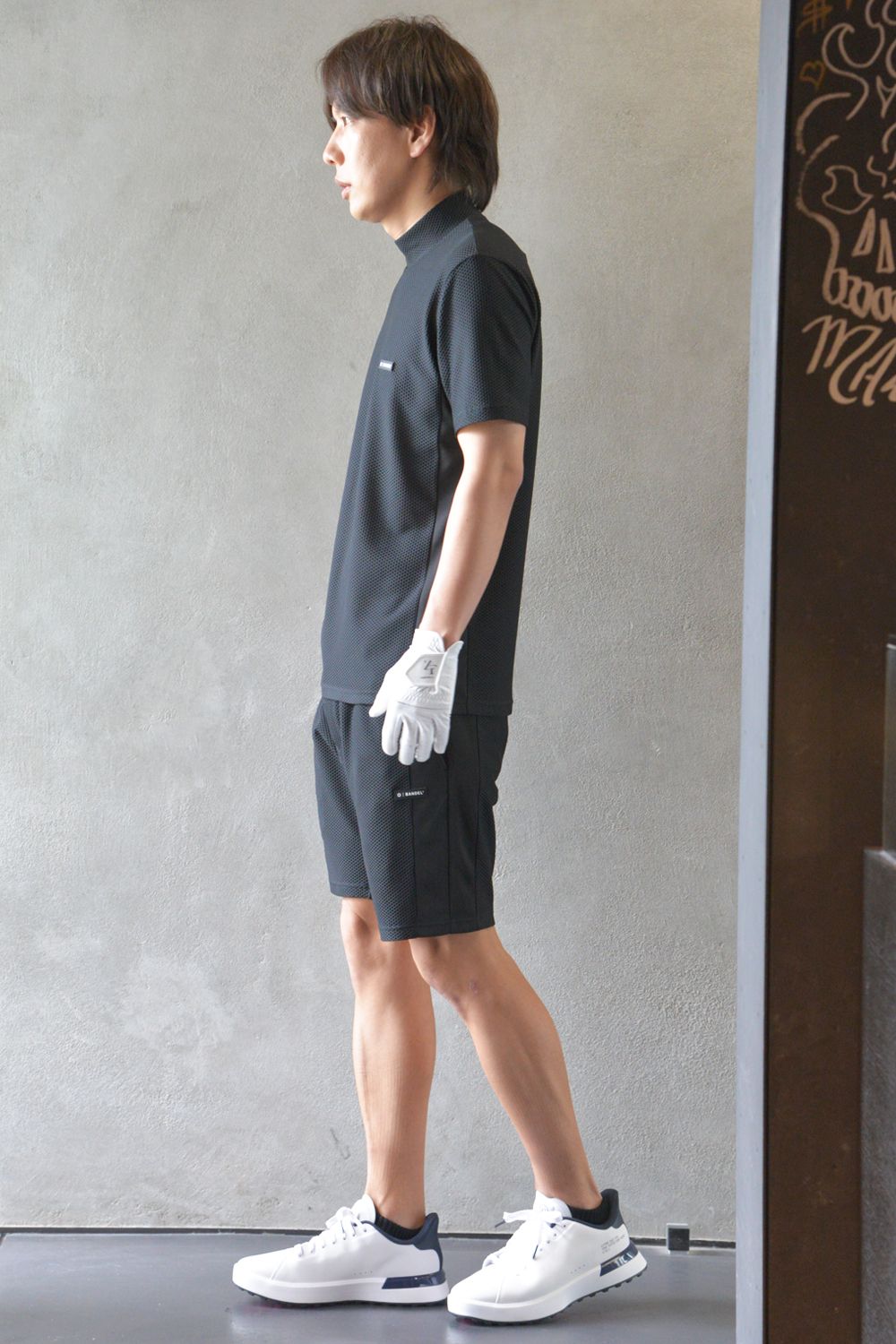 【BANDEL GOLF】 夏の超人気アイテム！ドライワッフルのセットアップスタイル①