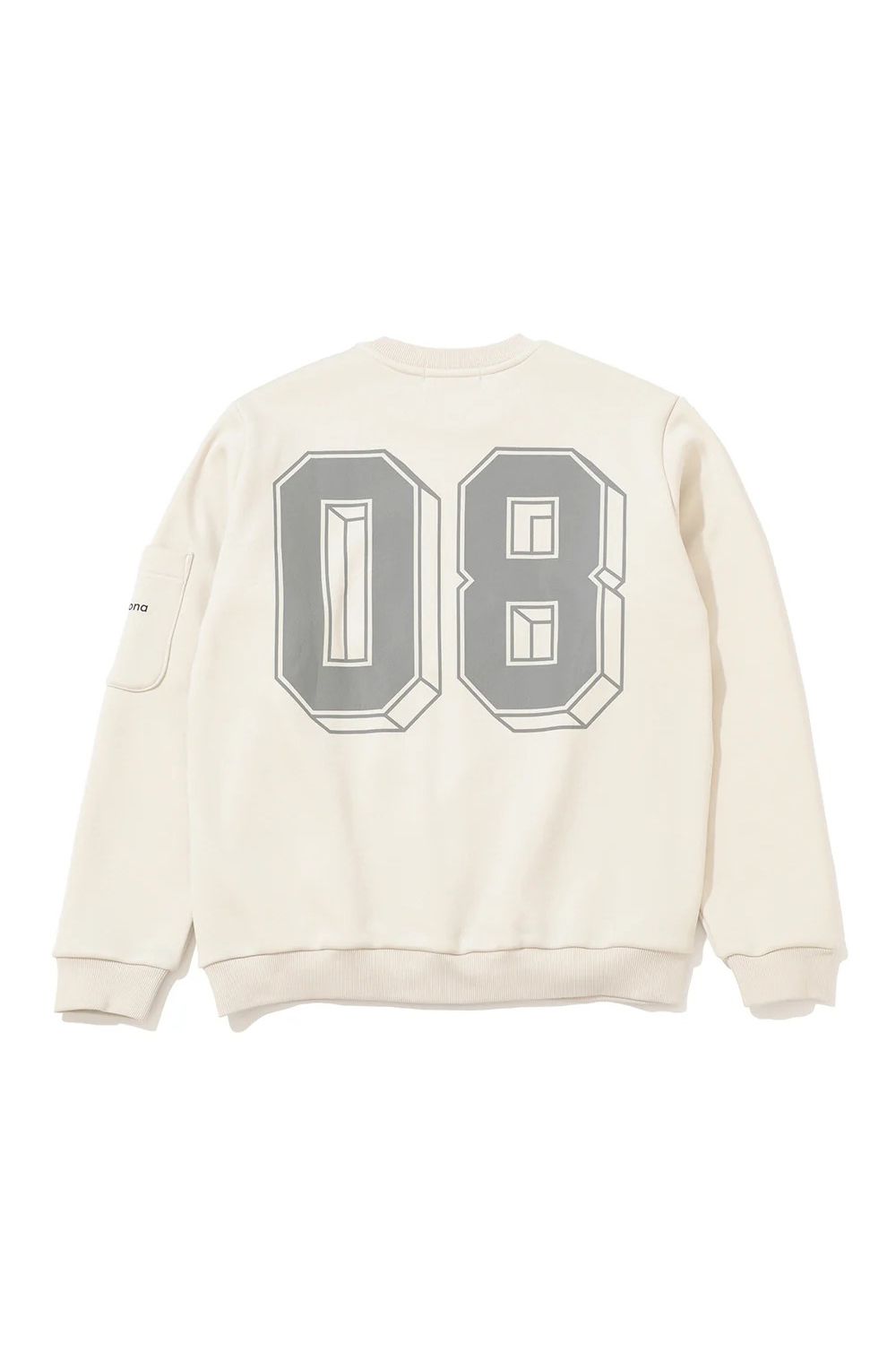 【2025AW】 PULLOVER / 裏フリース スウェット素材 ブランクスカル刺繍 プルオーバー (オフホワイト)