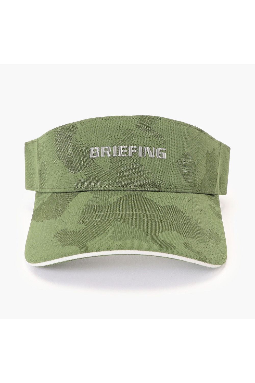 【26SS】 MEN'S CAMO JQ VISOR / カモフラージュジャカード サンバイザー (オリーブ)