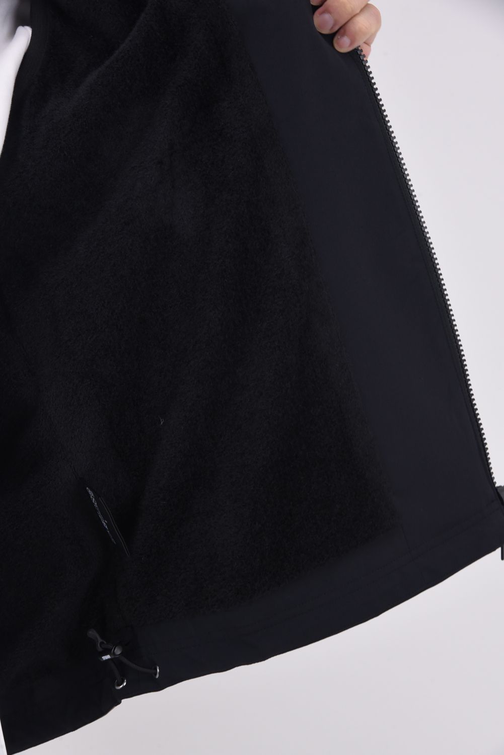 【25AW】 OCTA DETACHABLE 2WAY BLOUSON / 撥水ストレッチナイロン 2WAYジップアップブルゾン (ブラック/グレー)