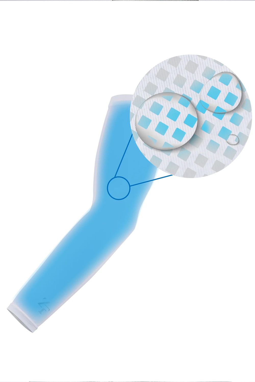 【返品・交換不可】 ICE MESH ARM COVER / アームカバー 機能性冷感インナー (ベージュ) (ユニセックス)