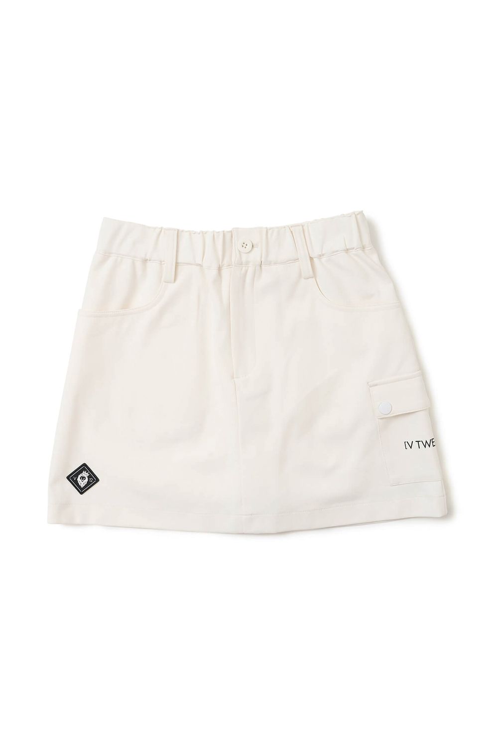 【26SS】【レディース】 SNAP SKIRT / スナップポケット スカート (ホワイト)