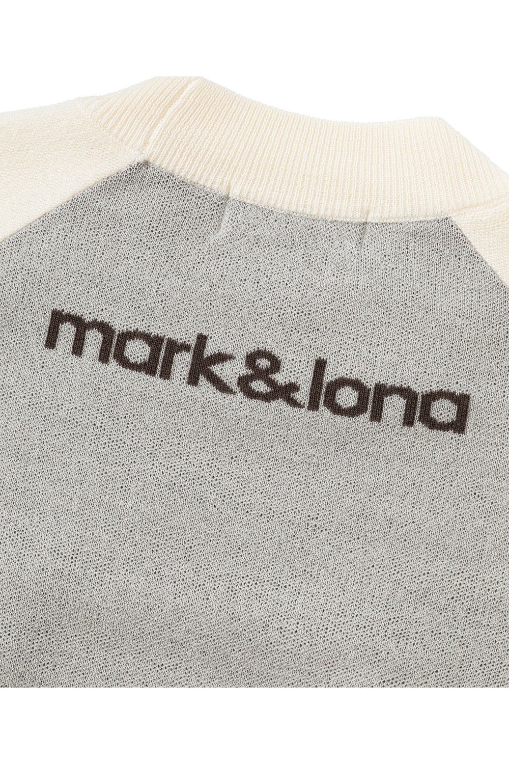 【2025AW】【レディース】 CORNEL CONTOUR FIT COMBO PULLOVER / メリノウール ブランドロゴ刺繍 クルーネックニット (オフホワイト)