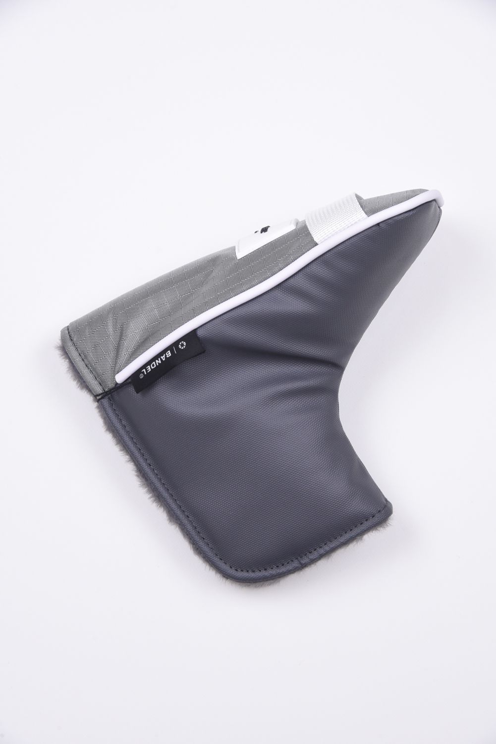 RIPSTOP MAGTECH HEADCOVER PT / リップストップ マグネット ピン型パターカバー (グレー/ホワイト)