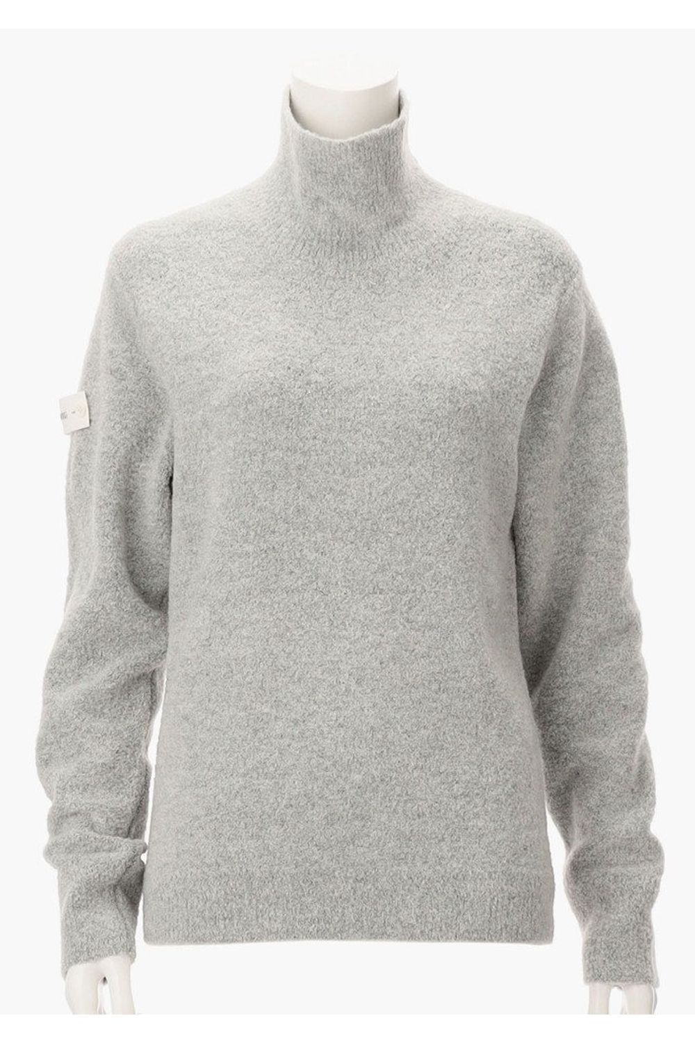 【25AW】【レディース】WS BOUCLE YARN TURTLENECK KNIT / タートルネックニット (グレー)