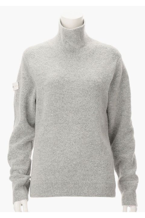 【25AW】【レディース】WS BOUCLE YARN TURTLENECK KNIT / タートルネックニット (グレー)