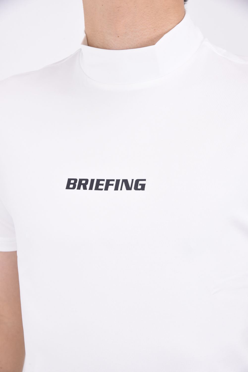 BRIEFING - MENS TOUR HIGH NECK / ブランドロゴ ストレッチジャージ