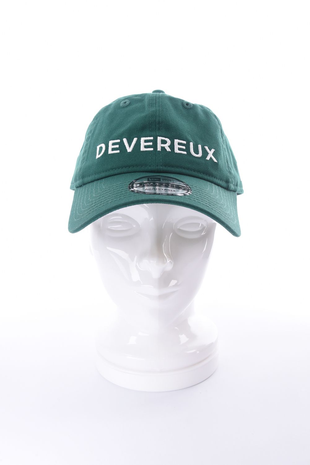 【26SS】 DVG NEWERA CAP / ブランドロゴ刺繡 ベースボールキャップ (グリーン)