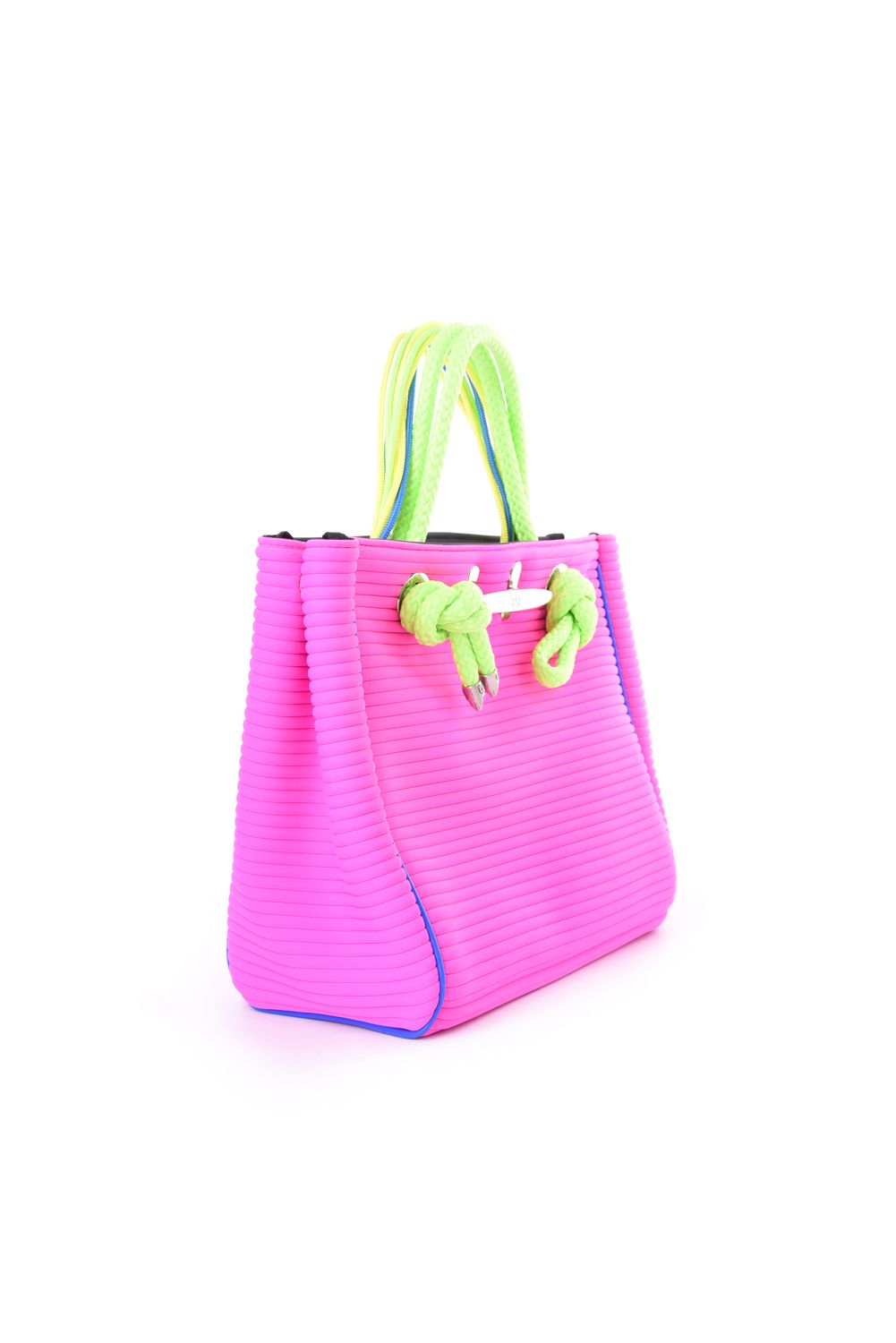CLEAT TOTE mini TOM0152 / クリート トート ミニバッグ ボーダー （ショックピンク）*