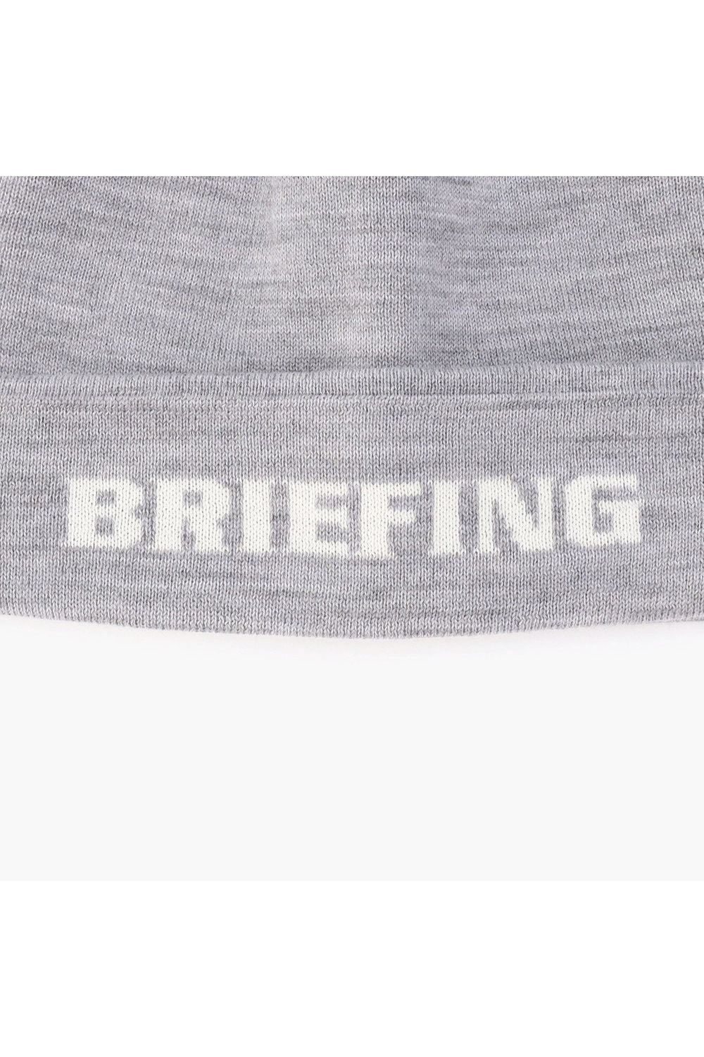 MEN’S WR WOOL LOGO BEANIE / ブランドロゴジャカード ニットビーニー (グレー)
