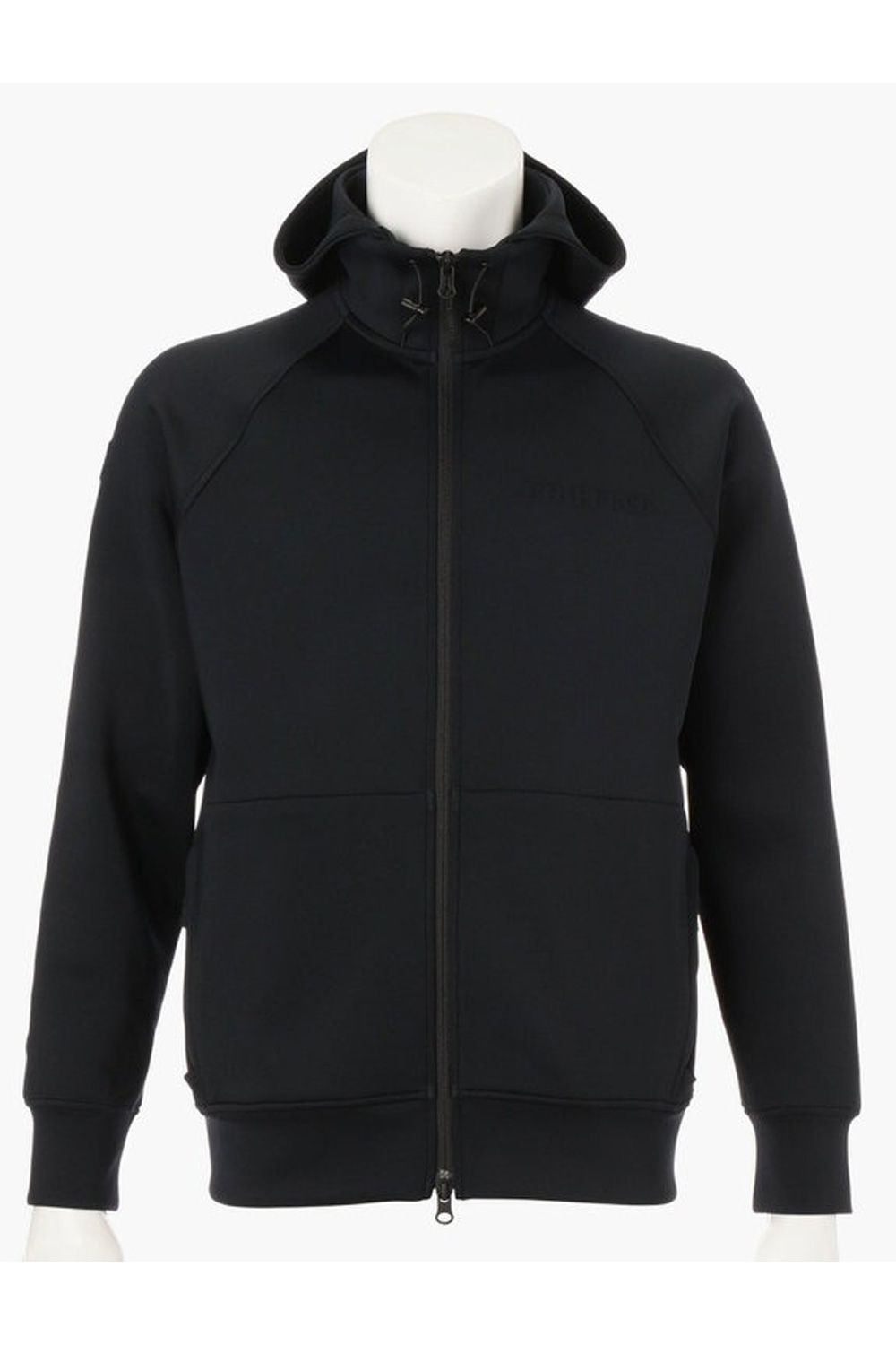 【25AW】MEN'S 3D LOGO PARKA / 3Dロゴ ストレッチジャージパーカー (ブラック)