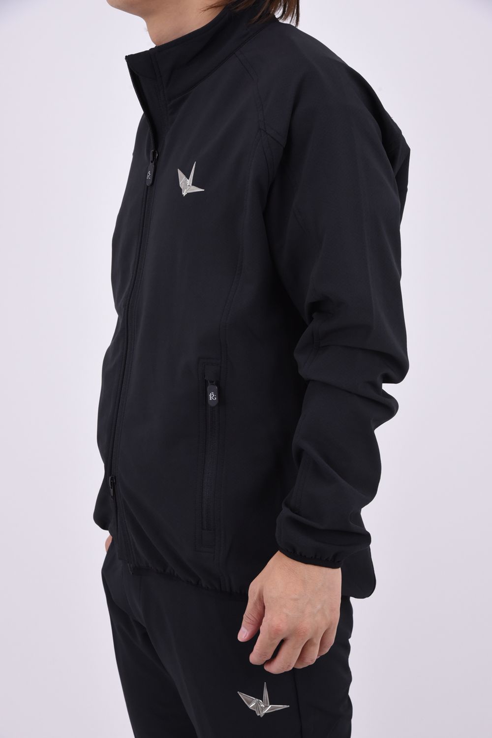 【26AW】 Wind Jacket / バックロゴ ウインドジャケット (ブラック)